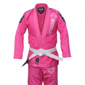 Kimono/GI do BJJ Octagon różowy - A0
