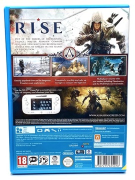 КРЕДО АССАССИНА III 3 | НАБОР | ХОРОШО УХОЖЕННЫЙ | NINTENDO WII U - WiiU