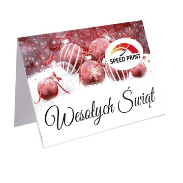 Рождественские открытки 10,5x14,8 с создателем логотипа