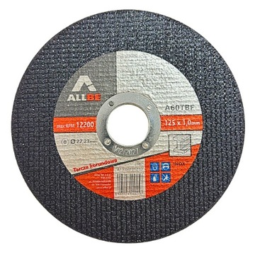 50 ШТ. ЩИТИТЕЛЬНЫЕ ДИСКИ 125 ММ ДЛЯ РЕЗКИ МЕТАЛЛА INOX STEEL 125X1 STRONG