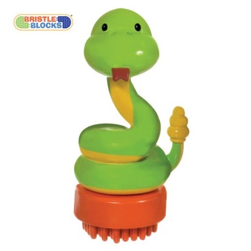 Ведро для хранения B.Toys Jungle Adventure Контейнер с блоками «Ежики в джунглях» 58