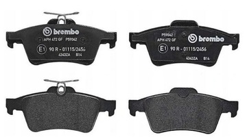 BREMBO KLOCKI HAMULCOWE TYŁ FORD C-MAX FOCUS MK2