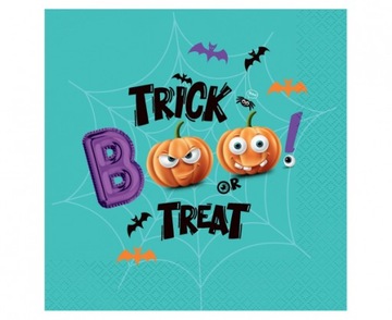 Serwetki papierowe Boo Dynie Halloween 20szt