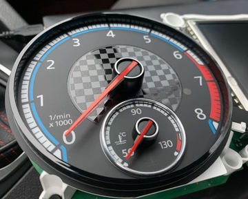 Кастомные шкалы одометра Volkswagen Scirocco