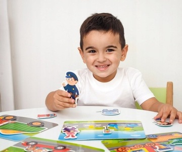 Игра на липучках Транспорт Машинки Развивающие для детей