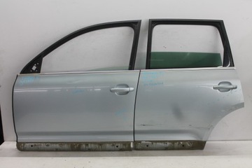 DVEŘE LEVÝ PŘEDNÍ LB5S VW TOUAREG 7L 02-10