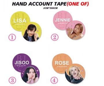 Подарочный набор карт Blackpink, 8 штук.