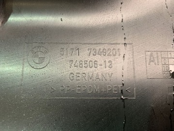 BMW 7 G11 G12 PODBĚH LEVÝ PŘEDNÍ ZADNÍ DÍL 7340201