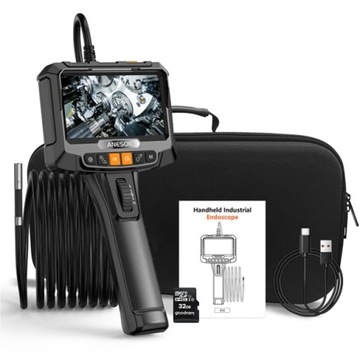 ИНСПЕКЦИОННАЯ КАМЕРА С ПОДВИЖНОЙ ГОЛОВКОЙ ЭНДОСКОПА IP67