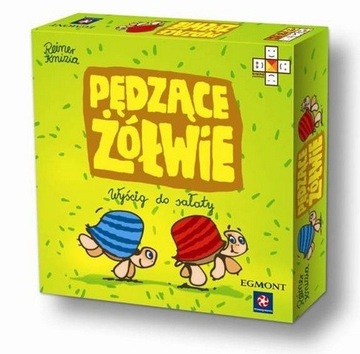PĘDZĄCE ŻÓŁWIE Gra planszowa dla dzieci towarzyska