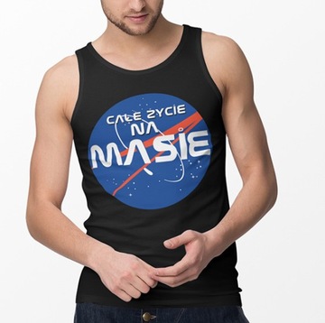 TANK TOP SIŁOWNIA CAŁE ŻYCIE NA MASIE