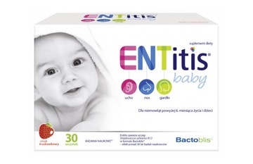 ENTITIS BABY SMAK TRUSKAWKOWY 30 SASZETEK