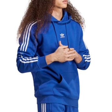 Bluza męska sportowa adidas ORIGINALS dresowa kaptur kangurka bawełna L