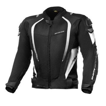 БЕСПЛАТНАЯ мотоциклетная куртка SHIMA MESH PRO WHITE