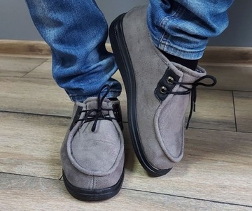 Półbuty buty obuwie męskie profilaktyczne Dr Orto 871 r. 45 popielate