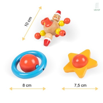 ДЕРЕВЯННАЯ ДОРОЖКА ДЛЯ ШАРОВ LULILO IRI BALL DROME 70см XXL
