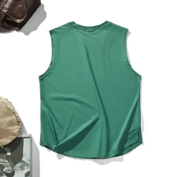 Summer cotton vest men's and women's sleeveless sp