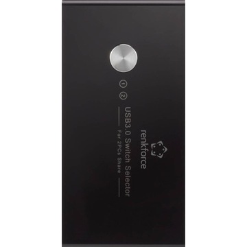 Коммутатор USB 3.2 Gen 1 + 4-портовый концентратор Renkforce