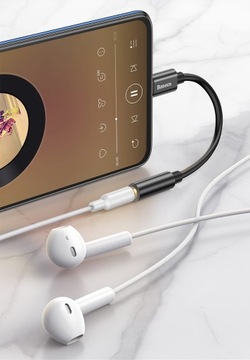 Переходник Baseus USB-C на мини-джек