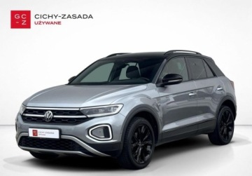 Volkswagen T-Roc I SUV Facelifting 1.5 TSI ACT 150KM 2024 Volkswagen T-Roc SalonPL 1.5TSI 150KM DSG Style BlackPakiety Gwarancja2029