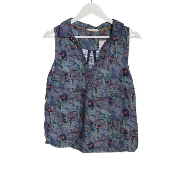 WHITE STUFF Top polo Rozm. EU 38 niebieski