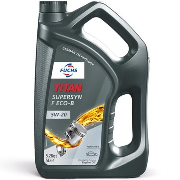 FUCHS TITAN SUPERSYN F ECO-B 5W20 5L - NIEMIECKI