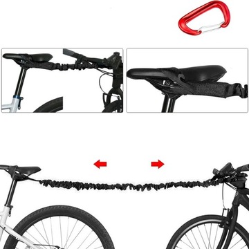 БУКСИРОВОЧНЫЙ ЛЕС ДЛЯ ОБУЧЕНИЯ ЕЗДЕ НА ВЕЛОСИПЕДЕ, ПРОЧНЫЙ ЭЛАСТИЧНЫЙ РЕМЕНЬ 3М