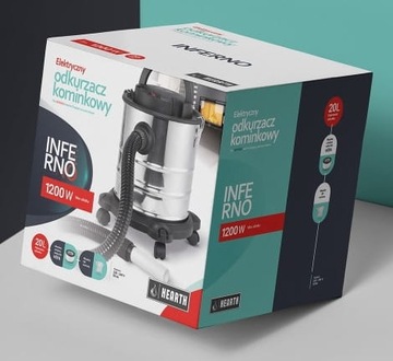 ШЛАНГ ДЛЯ ПЫЛЕСОСА КАМИНА INFERNO 80 СМ ДИАМЕТР 40 мм