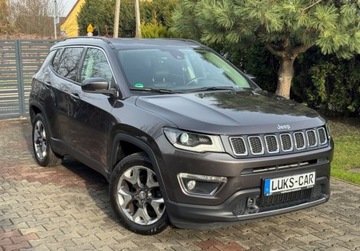 Jeep Compass II SUV 1.4 MultiAir 140KM 2018 Jeep Compass 1,4 T 140KM Key-less ACC FULL LED Skora Bezwypadkowy Serwis, zdjęcie 6