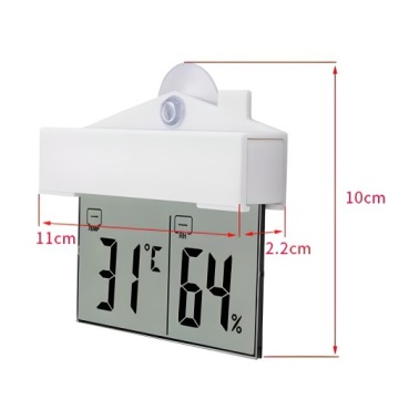 НАРУЖНЫЙ ВНУТРЕННИЙ ОКОННЫЙ ТЕРМОМЕТР ДЛЯ ОКНА