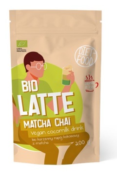 Matcha Latte Chai - Napój Kokosowo - Korzenny Z Matchą Bio 200 G - Diet-Foo