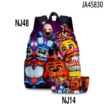 ШКОЛЬНЫЙ РЮКЗАК ЧЕХОЛ-КАРАНДАШ FIVE NIGHTS AT FREDDY'S РАЗЛИЧНЫЕ ДИЗАЙНЫ
