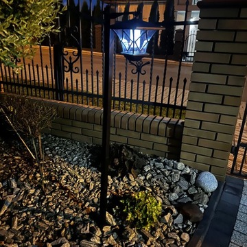 СОЛНЕЧНАЯ САДОВАЯ ЛАМПА ФОНАРЬ ВЫСОКАЯ СТОЙКА 1,5М