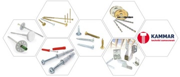 Шурупы столярные по дереву 3,5х40 TORX 500 шт.