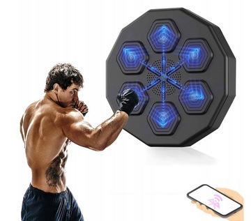 Music Boxing Machine W treningowy Ściana bokserska BOXER Wall Target Ściana