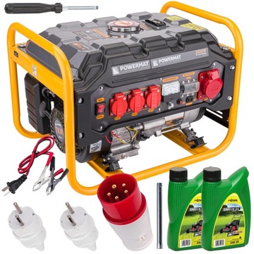 Agregat PRĄDOTWÓRCZY Generator 3000W 230V 400V 12V