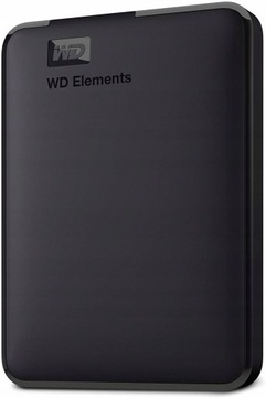 Внешний жесткий диск WD Elements (5 ТБ; 2,5 дюйма; USB 3.0; Черный; Черный;