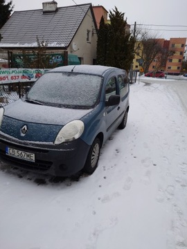 Renault Kangoo II Mikrovan 1.6 8v 90KM 2010 Renault Kangoo II 1.6 5-osób 2010r. benzyna + gaz LPG + hak, zdjęcie 1