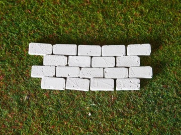 Кирпич гипсовый литой МАЛЕНЬКИЙ КИРПИЧ форма 01f