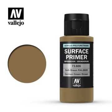 VALLEJO 73606 PRIMER GREEN BROWN 60ml