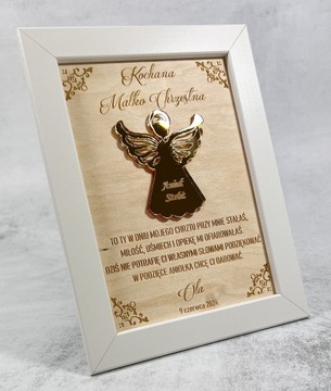 СПАСИБО КРЕСТНОМУ ОТЦУ ПОДАРОК ​​НА КРЕЩЕНИЕ ЗОЛОТОЙ АНГЕЛ