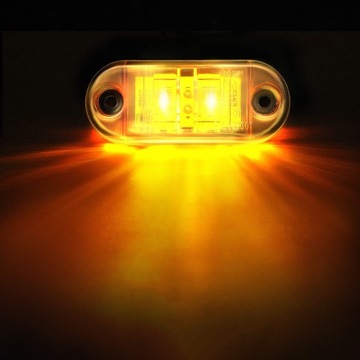 LAMPA OBRYSOWA OBRYSÓWKA DIODOWA LED OBRYSÓWKI DO CIĘŻARÓWEK 12 SZT