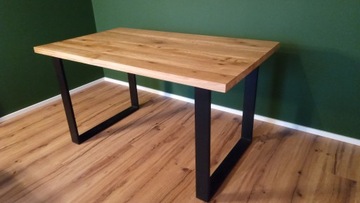 Промышленный стол Loft SOLID OAK 200x80 см