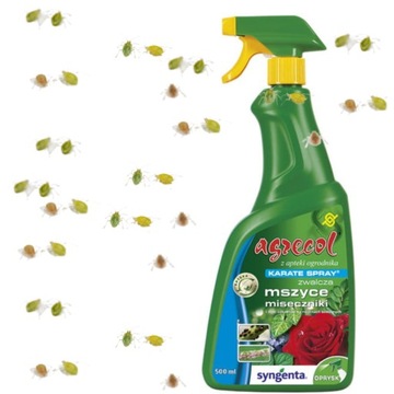 KARATE SPRAY mszyce miseczniki OPRYSK AGRECOL 0,5l