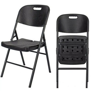 KRZESŁO KRZESEŁKO SKŁADANE ROZKŁADANE OGRODOWE CATERINGOWE BIUROWE STRONG