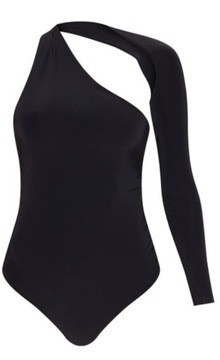 PRETTYLITTLETHING SMOOTH BODY, ЧЕРНЫЙ 42 1EGF