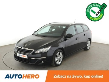 Peugeot 3008 II Crossover 1.6 BlueHDi 120KM 2017 Peugeot 3008 klima auto panorama navi czujniki