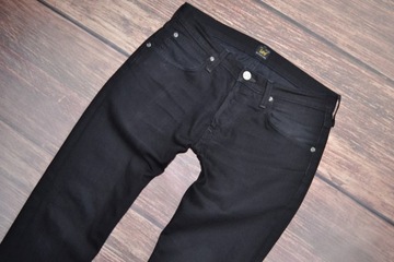 LEE DAREN CLEAN BLACK L706HFAE SPODNIE JEANS 29/32