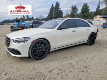 Mercedes Klasa S W223/V223 2022 Mercedes-Benz Klasa S 580 4matic 4.0 Benzyna 469KM