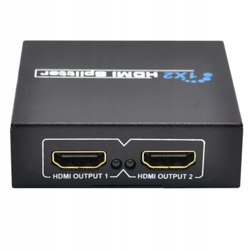 SPLITTER ROZDZIELACZ HDMI 1x2 1080p FULL HD